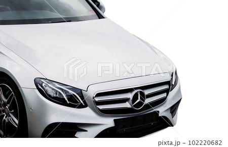 Mercedes-Benz car isolated on white background 102220682
