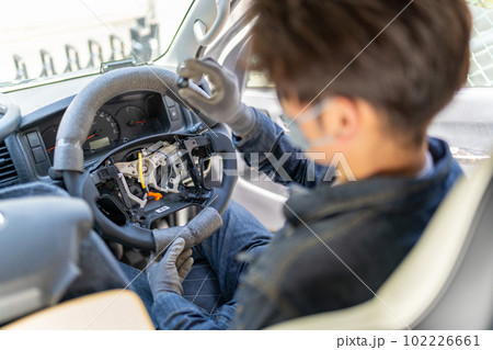 ステアリング交換 自動車 ハンドル ドレスアップ ステアリング交換 自動車 ハンドル ドレスアップ 102226661