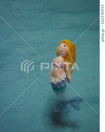 フェルト作品 人魚 フェルト作品 人魚 102230455