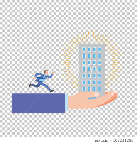 Image illustration of job change support Image illustration of job change support 102231286