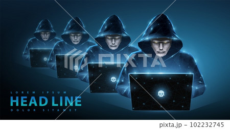 Fast modern express passenger train on high speed railway moving from flash light 102232745