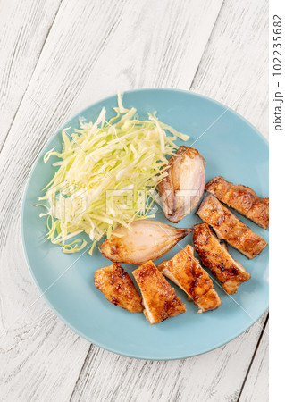 Deep Fried Teriyaki Chicken 102235682