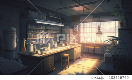 ArtStation - LAB - 2D Background Game/ Anime