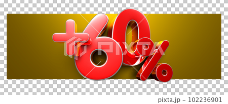 Plus 60 Percent 3d. 102236901