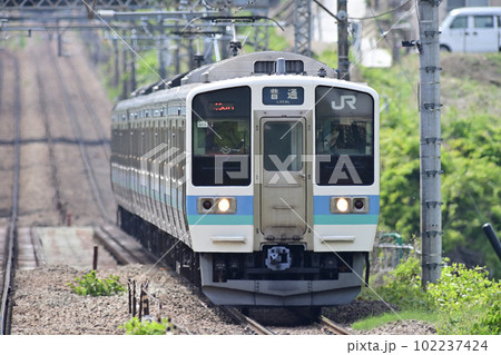 中央本線　四方津ー上野原　JR東日本　211系　N610編成（長野） 102237424