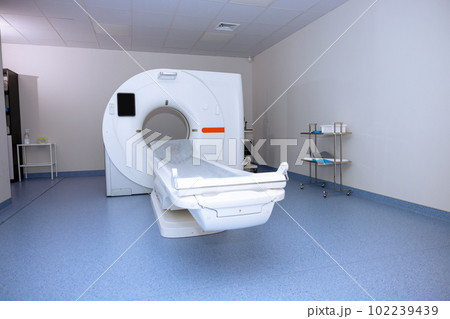 MRI - Magnetic resonance imaging scan device in hospital. MRI - Magnetic resonance imaging scan device in hospital. 102239439