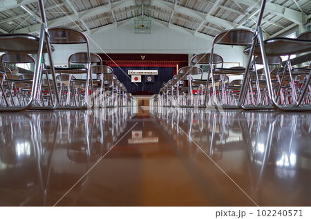 卒業式会場風景_高等学校 102240571