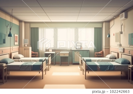 Private hospital room 3D Model 110  ma  Free3D