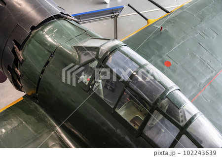 大和ミュージアム（呉市海事歴史科学館）零式艦上戦闘機六二型　操縦席 102243639