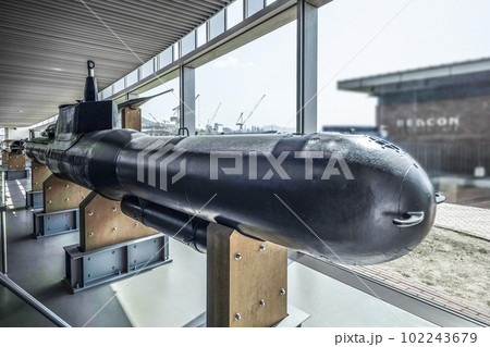 大和ミュージアム(呉市海事歴史科学館)特攻兵器「回天」十型(試作型) 大和ミュージアム(呉市海事歴史科学館)特攻兵器「回天」十型(試作型) 102243679