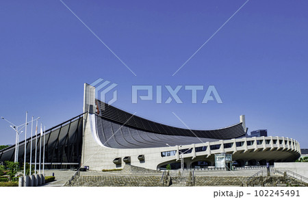 東京都　国立代々木競技場　（代々木体育館）　国の重要文化財 102245491