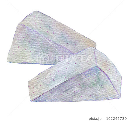 こんにゃく　水彩イラスト　手描きイラスト 102245729