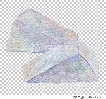 こんにゃく　水彩イラスト　手描きイラスト 102245729