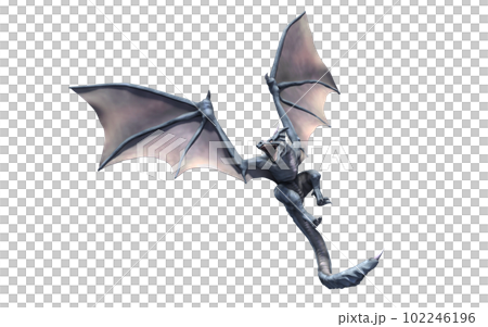 3DCG illustration Wyvern 102246196