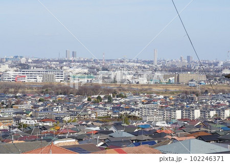 百草団地緑地から見た府中・国分寺方面の遠望 百草団地緑地から見た府中・国分寺方面の遠望 102246371