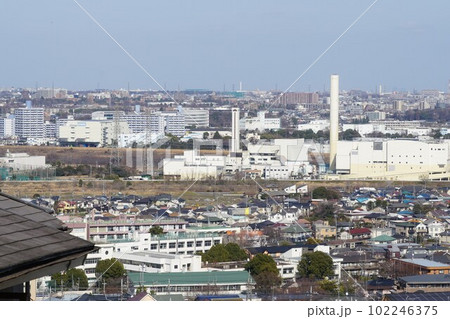 百草団地緑地から見た府中・国分寺方面の遠望 百草団地緑地から見た府中・国分寺方面の遠望 102246375