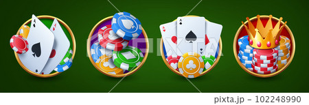 Gamble casino poker card and chip roulette design Gamble casino poker card and chip roulette design 102248990