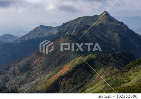 武尊山から見た剣ヶ峰山 武尊山から見た剣ヶ峰山 102252000