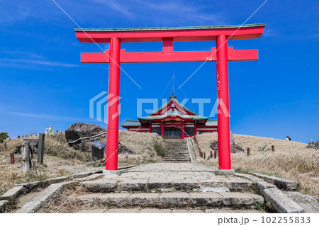 鳥居と箱根神社元宮 鳥居と箱根神社元宮 102255833