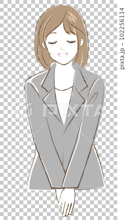 Women in suits 2023 bow 102256114