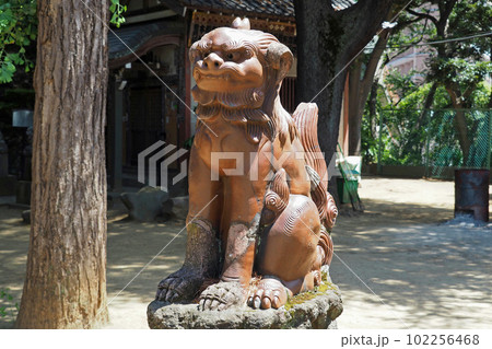 品川神社の備前焼の狛犬【東京都品川区】 品川神社の備前焼の狛犬【東京都品川区】 102256468