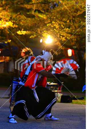 岩手県北上市 民俗芸能公演 鬼剣舞 岩手県北上市 民俗芸能公演 鬼剣舞 102257647