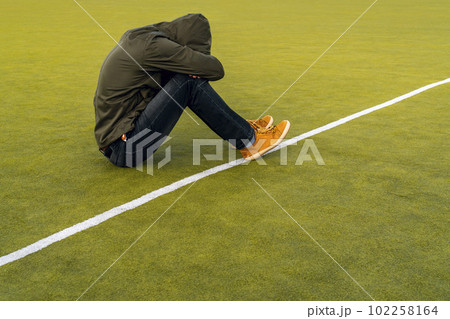 Drugs addiction and withdrawal symptoms concept 102258164