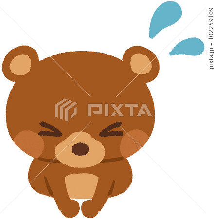 謝るクマのイラスト素材 [102259109] - PIXTA