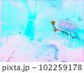 Blank grained and scratched film strip texture background. old film effect 102259178