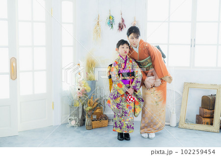 親子 着物 写真館 七五三 親子 着物 写真館 七五三 102259454