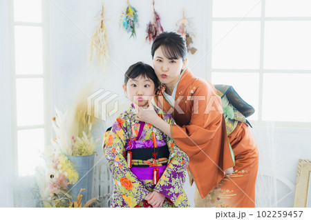 親子 着物 写真館 七五三 親子 着物 写真館 七五三 102259457