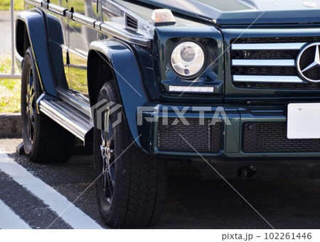 輸入車イメージ メルセデス・ベンツGクラスのフロントマスク 輸入車イメージ メルセデス・ベンツGクラスのフロントマスク 102261446