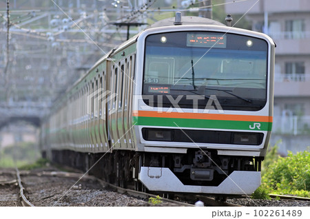 東海道本線 真鶴 JR東日本 E231系1000番台 S-13編成(国府津) 東海道本線 真鶴 JR東日本 E231系1000番台 S-13編成(国府津) 102261489