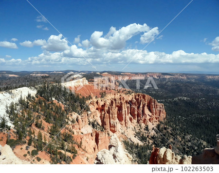 The natural scenery of Bryce Canyon National Park in Utah, USA, 102263503