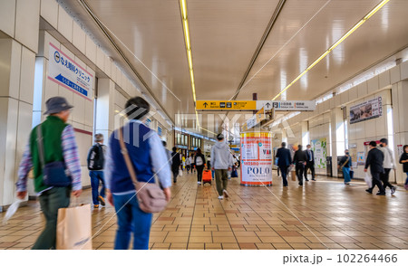 神奈川の海老名市の都市風景 海老名駅 神奈川の海老名市の都市風景 海老名駅 102264466