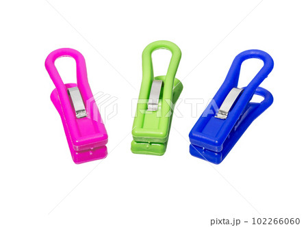 Clothes peg on white Clothes peg on white 102266060