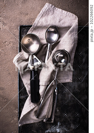 Different type of ice cream scoop Different type of ice cream scoop 102266092