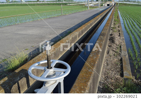 農業用水路兼排水路 茨城県 農業用水路兼排水路 茨城県 102269021