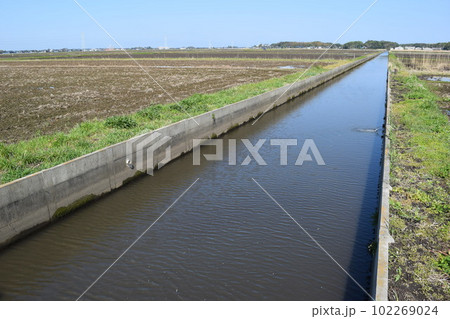農業用水路兼排水路 茨城県 農業用水路兼排水路 茨城県 102269024
