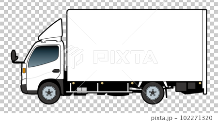 3トントラック　イラスト 102271320