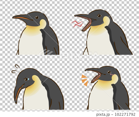 コウテイペンギンの喜怒哀楽セット 102271792
