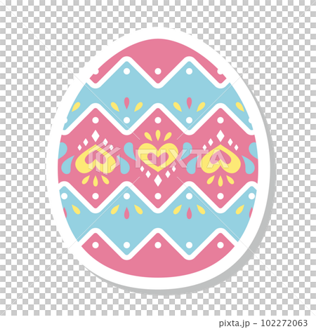 イースターエッグ シール 102272063