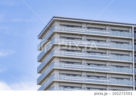 青空とマンション　 102272501