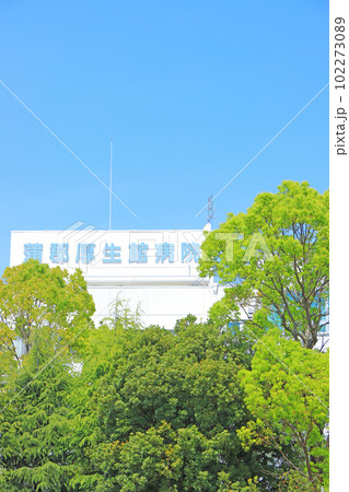 蒲郡市、蒲郡厚生館病院の風景 102273089