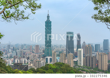 台湾　2023　台北101　象山眺望 102275346