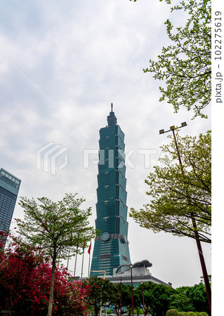 台湾　2023　台北101　台北市 102275619