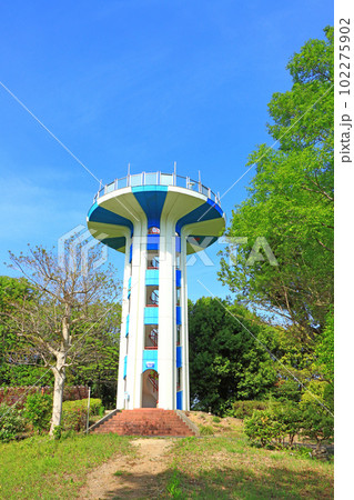 西尾市、愛知こどもの国展望台の風景 西尾市、愛知こどもの国展望台の風景 102275902