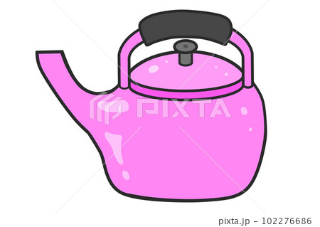 やかん(ピンク) 102276686