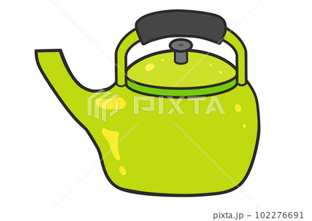 やかん(緑) やかん(緑) 102276691