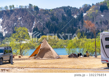 白川湖の水没林　オートキャンプ場 102276854